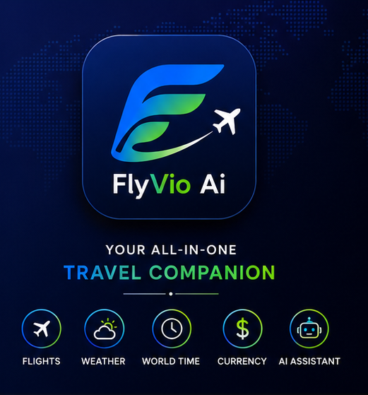 FlyVio - Travel Companion App
